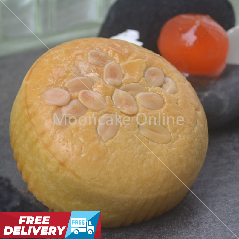 上海月饼 Shanghai Lotus Paste Mooncake with 1 Yolk [LIMITED STOCK] [FREE Delivery]